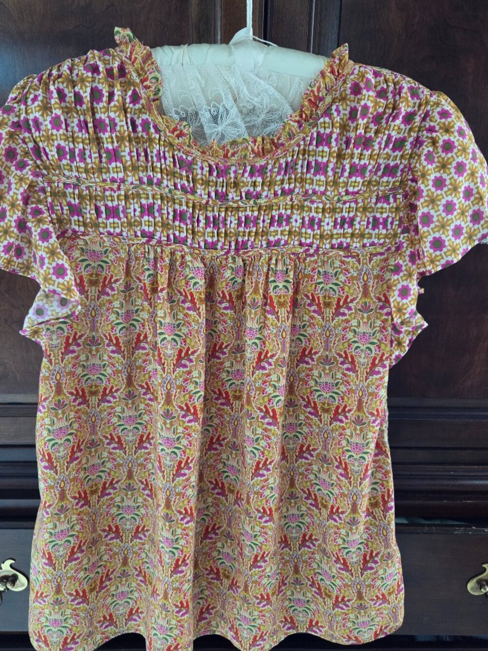 Rose & Olive Top L